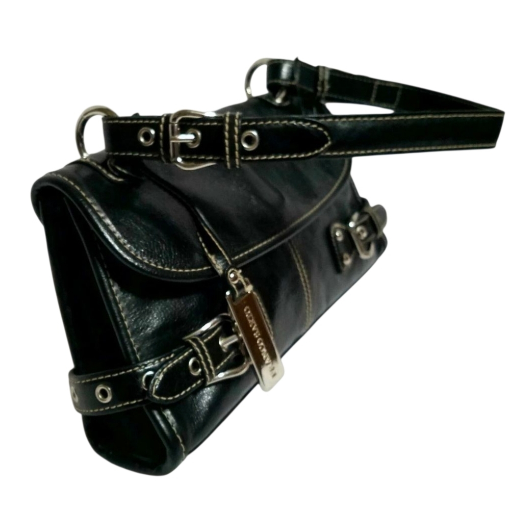 Franco Sarto Black Purse (B6) - Picture 2 of 11